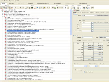 pracujeme v software ASPE